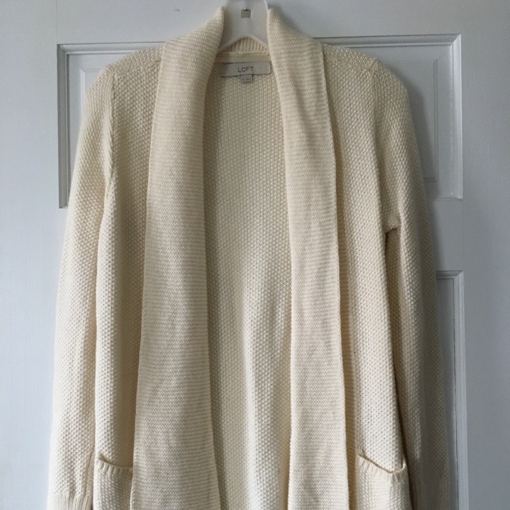 LOFT cardigan with pockets